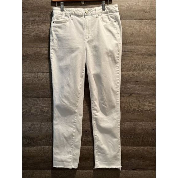 Paige Hoxton Slim White Stretch Jeans Size 30 - Picture 1 of 7